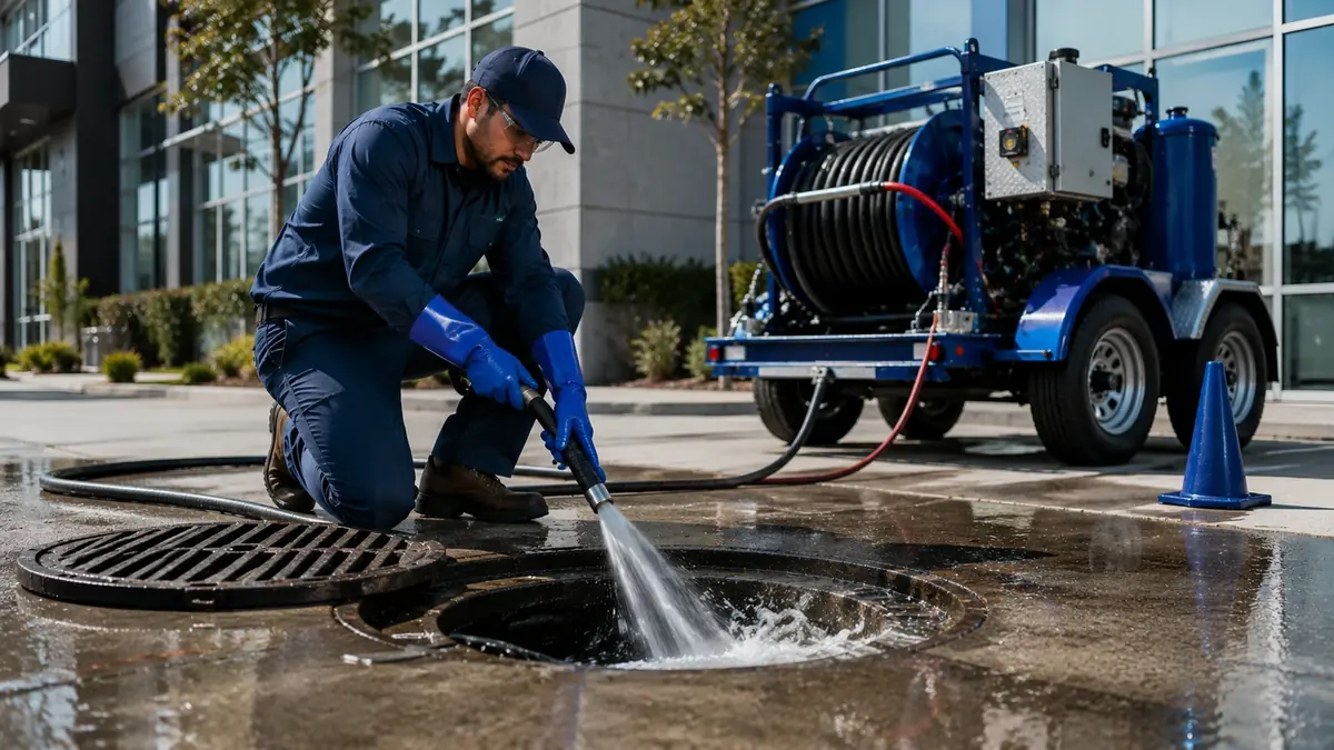 Commercial Hydro Jet Drain Cleaning in Diablo